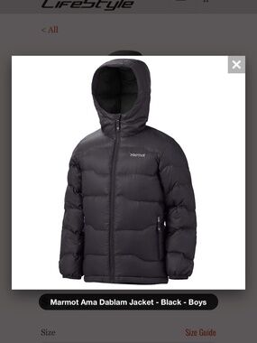 MARMOT AMA DABLAM JACKET - BLACK